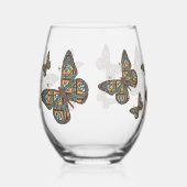 ukrainischer Monarch Weinglas Ohne Stiel (Rechts)