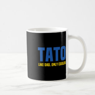 Ukrainischer Papa. Ukraine Vater. Vater  Kaffeetasse