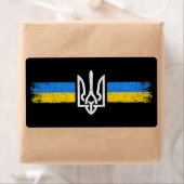 ukrainischer Präsident - ukrainisches Flaggensymbo (Insitu)