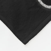 Ukrainischer Pride-Flaggenmast--elegante Signature Fleecedecke (Ecke)