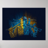 ukrainischer Soldat Poster (Vorne)