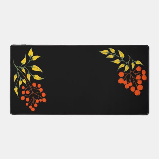 Ukrainischer Stil viburnum Zweig. Ukraine Schreibtischunterlage (Vorderseite)