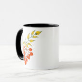 Ukrainischer Stil viburnum Zweig. Ukraine Tasse (Vorderseite Links)