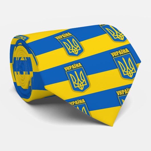 ukrainischer Stolz Krawatte (Gerollt)
