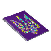 ukrainischer Symboltrident Notizblock (Rechte Seite)