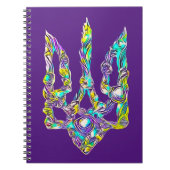 ukrainischer Symboltrident Notizblock (Vorderseite)