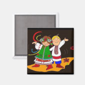 Ukrainischer Tanz Magnet (Vorderseite/Rückseite)