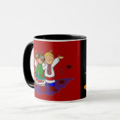 Ukrainischer Tanz Tasse (Vorderseite Links)
