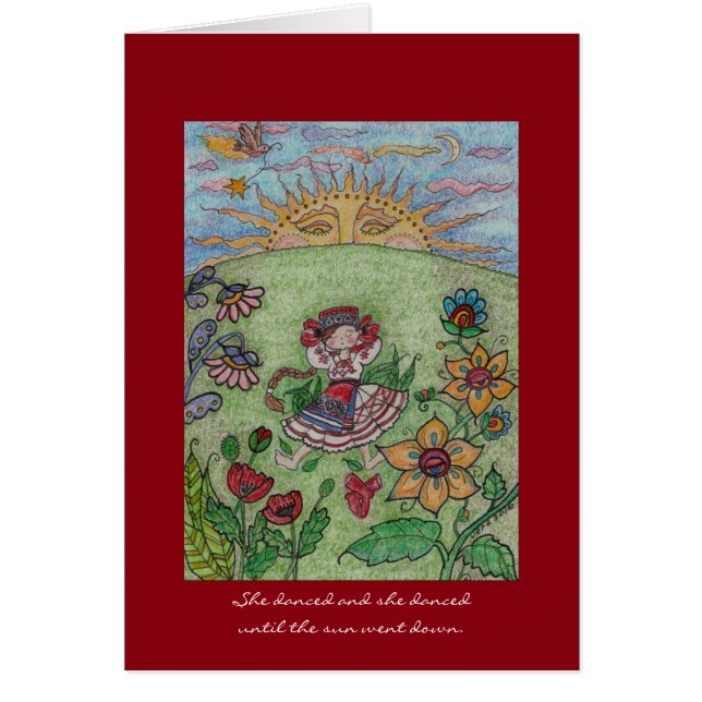 Ukrainischer Tänzer, bis der Sun Volkskunst (Vorne)