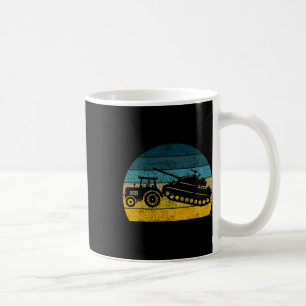 Ukrainischer Traktor Unterstützen Sie die Ukraine Kaffeetasse
