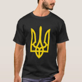 Ukrainischer Tryzub, Wappen T-Shirt (Vorderseite)