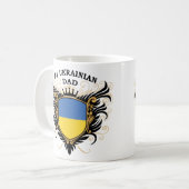 Ukrainischer Vater der Nr.-eine Kaffeetasse (Vorderseite Links)