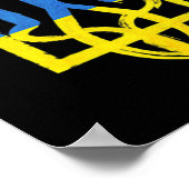 Ukrainischer Vintager Trident Unterstützung für da Poster (Ecke)