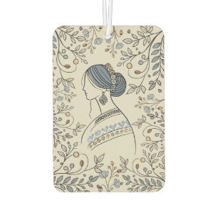 Ukrainischer Volkskunst-Freshener Autolufterfrischer