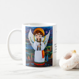 Ukrainischer Weihnachtsangel - Urlaub - Kaffeetasse