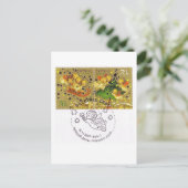 Ukrainischer Weihnachtsfeind Babys Feiertagspostkarte (Stehend Vorderseite)