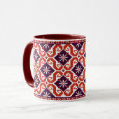 ukrainisches Blumenmuster Tasse (Vorderseite Links)