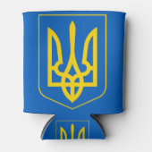 ukrainisches Emblem Dosenkühler (Vorderseite)