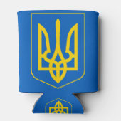 ukrainisches Emblem Dosenkühler (Rückseite)