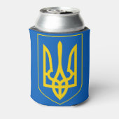 ukrainisches Emblem Dosenkühler (Kanne Rückseite)