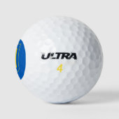 ukrainisches Emblem Golfball (Logo)
