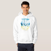 ukrainisches Emblem Hoodie (Vorne ganz)