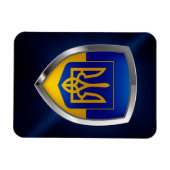 ukrainisches Emblem Magnet (Horizontal)
