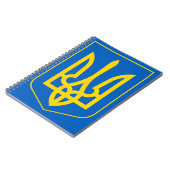 ukrainisches Emblem Notizblock (Linke Seite)