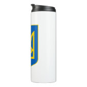 ukrainisches Emblem Thermosbecher (Nach rechts gedreht)
