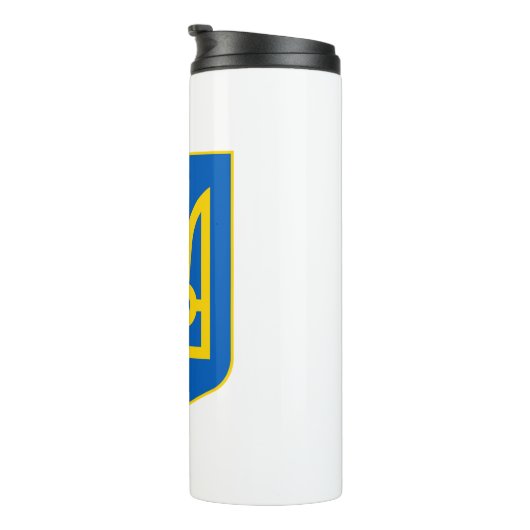 ukrainisches Emblem Thermosbecher (Nach rechts gedreht)