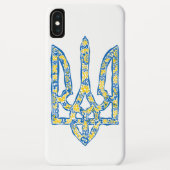 Ukrainisches Emblem trident tryzub ethnisch Case-Mate iPhone Hülle (Rückseite)