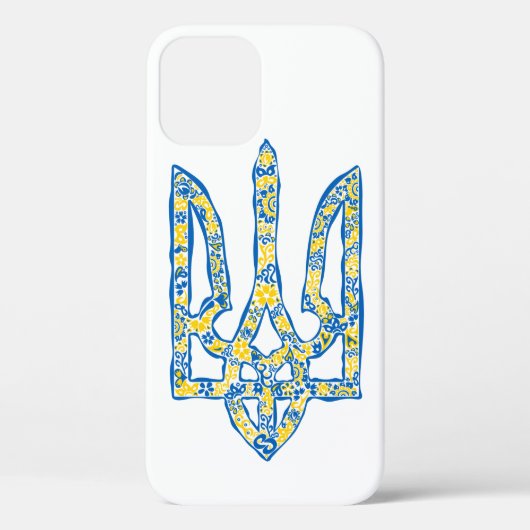 Ukrainisches Emblem trident tryzub ethnisch Case-Mate iPhone Hülle (Rückseite)