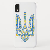 Ukrainisches Emblem trident tryzub ethnisch Case-Mate iPhone Hülle (Rückseite)