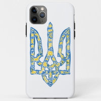 Ukrainisches Emblem trident tryzub ethnisch