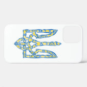 Ukrainisches Emblem trident tryzub ethnisch Case-Mate iPhone Hülle (Rückseite (Horizontal))