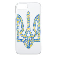 Ukrainisches Emblem trident tryzub ethnisch