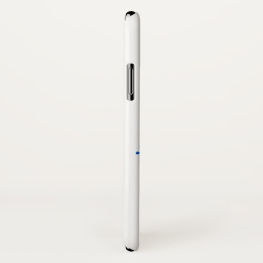 Ukrainisches Emblem trident tryzub zerstreut Herze Case-Mate iPhone Hülle (Hinten/Rechts)