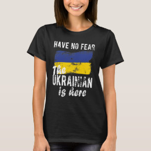 Ukrainisches Erbe Ukraine Roots Ukrainische Flagge T-Shirt