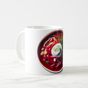 Ukrainisches Essen Kaffeetasse