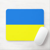 ukrainisches Flaggenmousepad Mousepad (Mit Mouse)