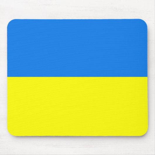ukrainisches Flaggenmousepad Mousepad (Vorne)