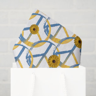 Ukrainisches Friedenssymbol Sonnenblumen Ukraine K Seidenpapier