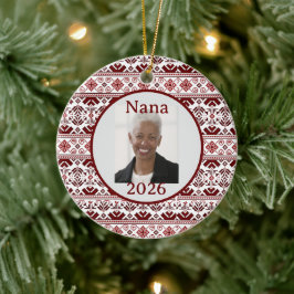 Ukrainisches Geflecht, Weihnachten Keramik Ornament