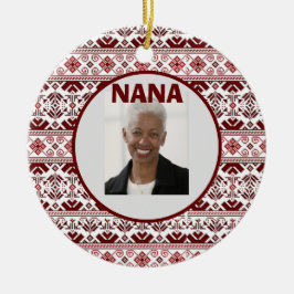 Ukrainisches Geflecht, Weihnachten Keramik Ornament