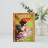 Ukrainisches Holzosterfest Hunde Postkarte (Stehend Vorderseite)