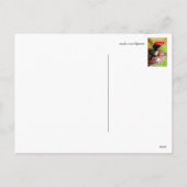 Ukrainisches Holzosterfest Hunde Postkarte (Rückseite)