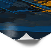 Ukrainisches Mädchen Glossy Poster (Ecke)