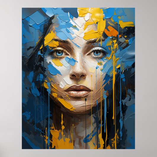 Ukrainisches Mädchen Poster (Vorne)