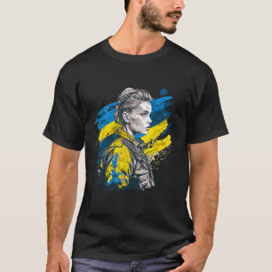 Ukrainisches Mädchen - Stärke angesichts der Oppos T-Shirt