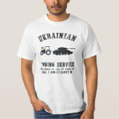 ukrainisches Militär T-Shirt (Vorderseite)